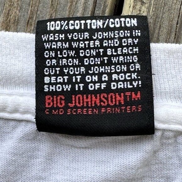 Vintage 1996 Big Johnson Beers Funny T-Shirt Size XXL Single Stitch Made In USA - Picture 5 of 9